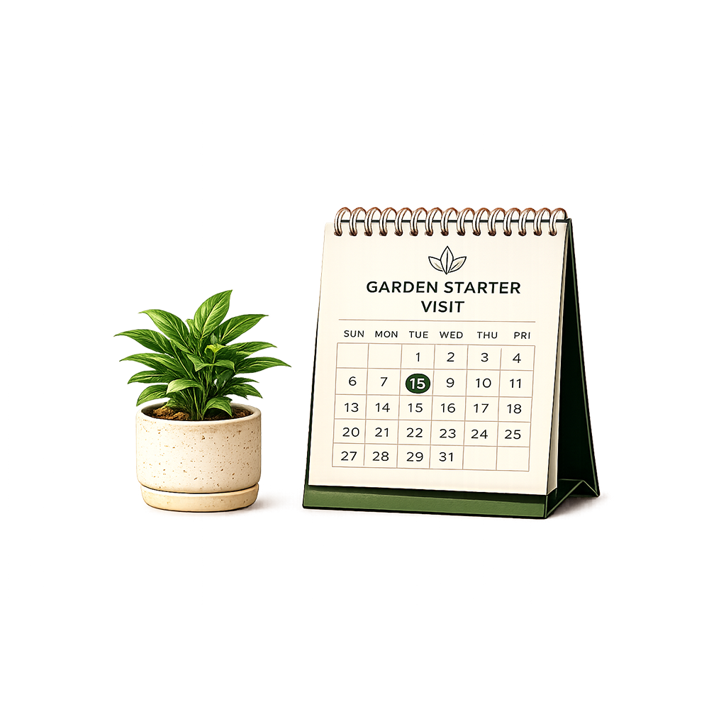 Desk calendar for booking a consultation